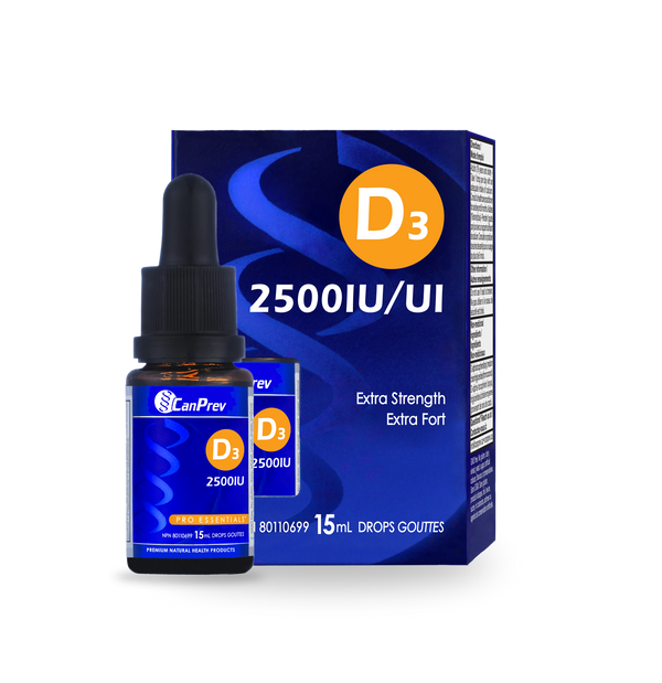 D3 Gouttes 2500IU - MCT
