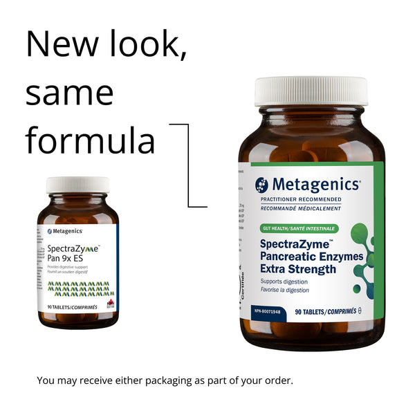 SpectraZyme(TM)Pancreatic Enzymes Extra Strength (Anciennement SpectraZyme PAN 9X ES)