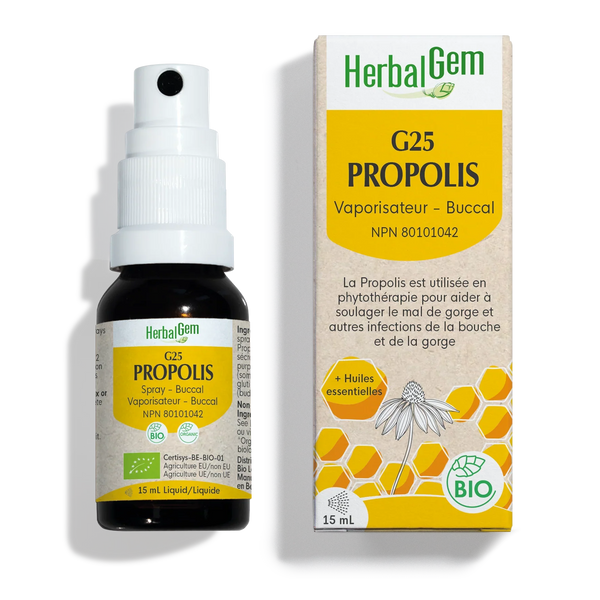G25 -Propolis spray buccal