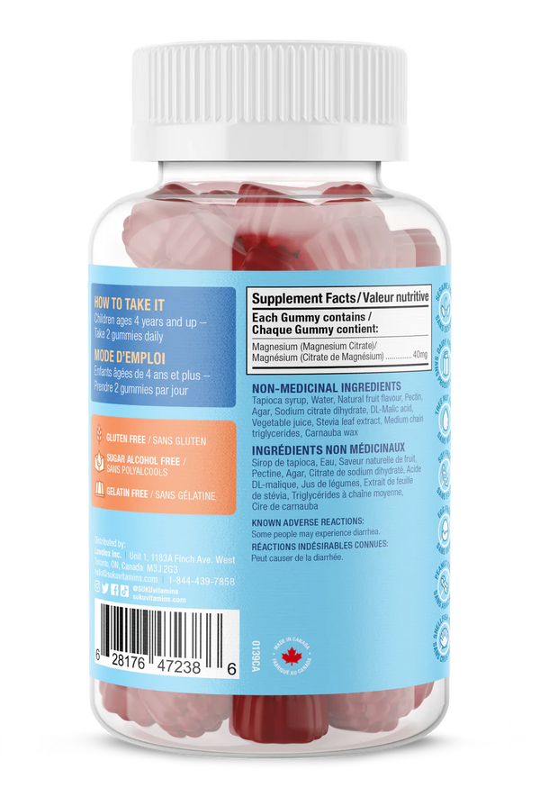 Magnésium citrate pour enfant