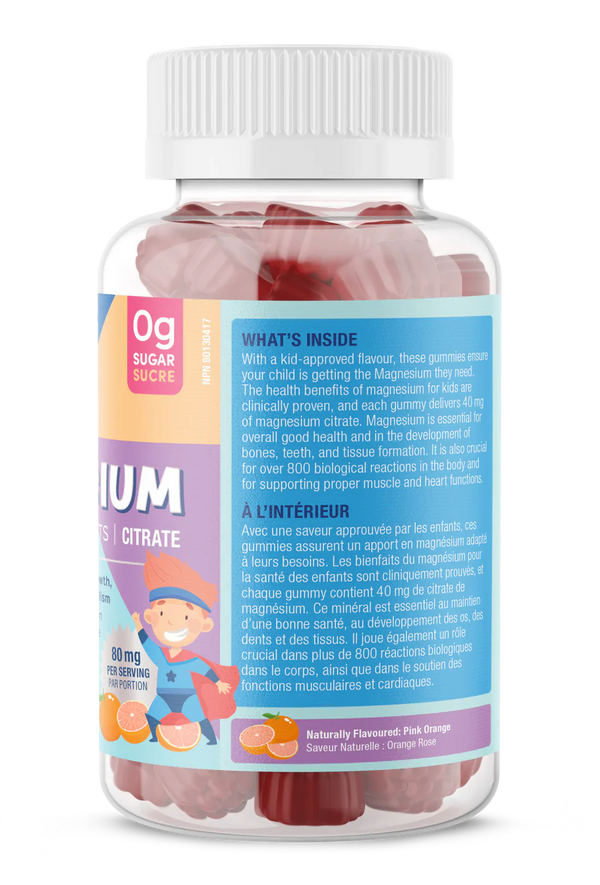 Magnésium citrate pour enfant