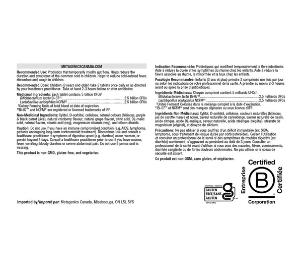 UltraFlora Kids Probiotic (Metakid)