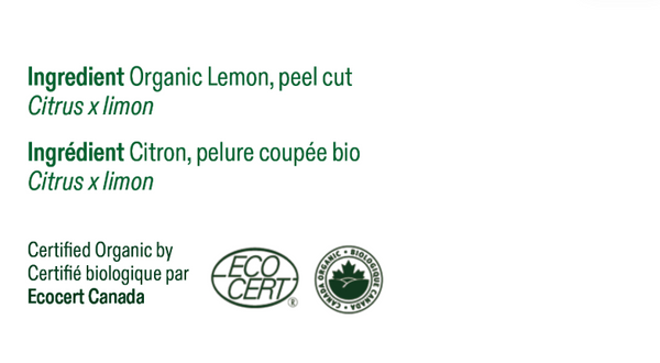 Citron - pelure coupée