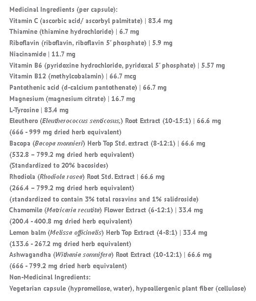 Daily Stress Formula