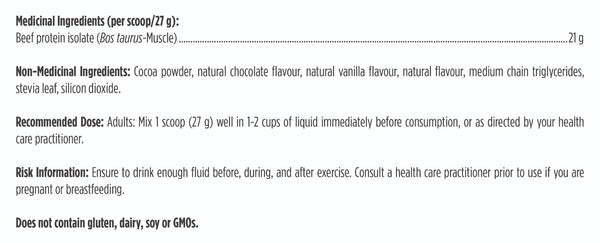 Grass Fed Beef Protein