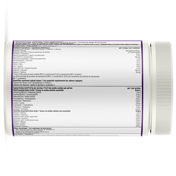 Lactosérum Avancé (Advanced Whey)