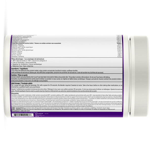 Lactosérum Avancé (Advanced Whey)