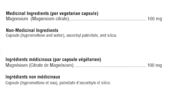 Magnesium Citrate