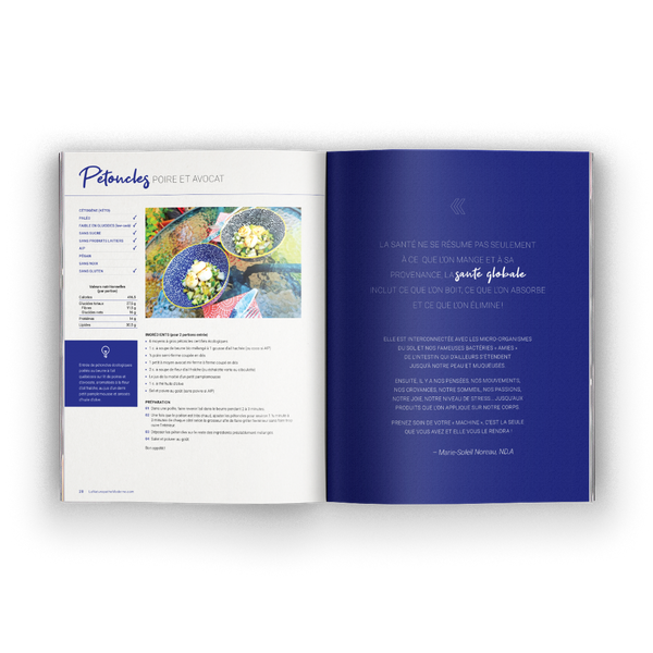 Livre Nourris ton assiette - FUEL ton corps! 100 recettes savoureuses, saines et éducatives