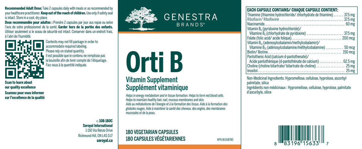 Orti B - Genestra Brands - La Naturopathe Moderne – La Naturopathe ...