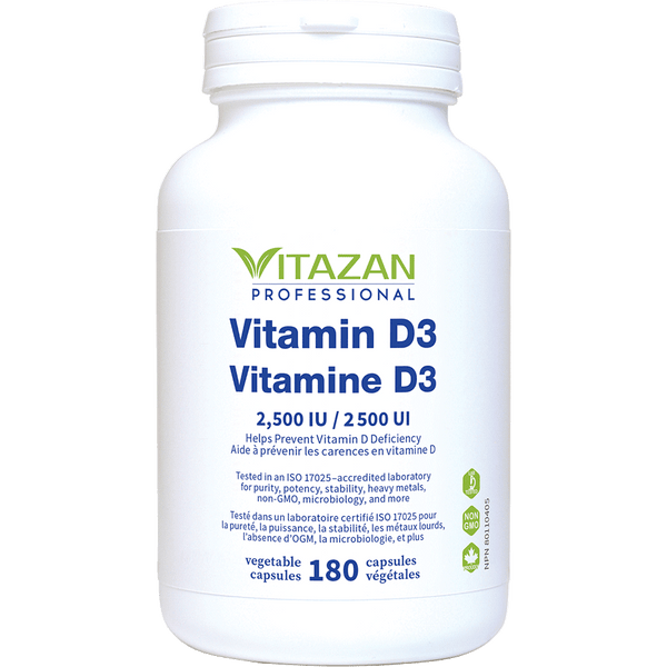 Vitamin D3 (2,500 IU)