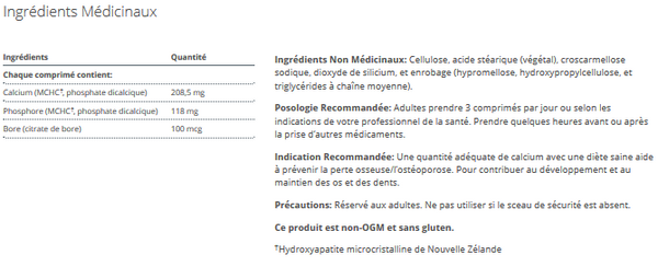 Bone Builder avec Boron