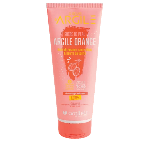 Gommage exfoliant corps – argile orange