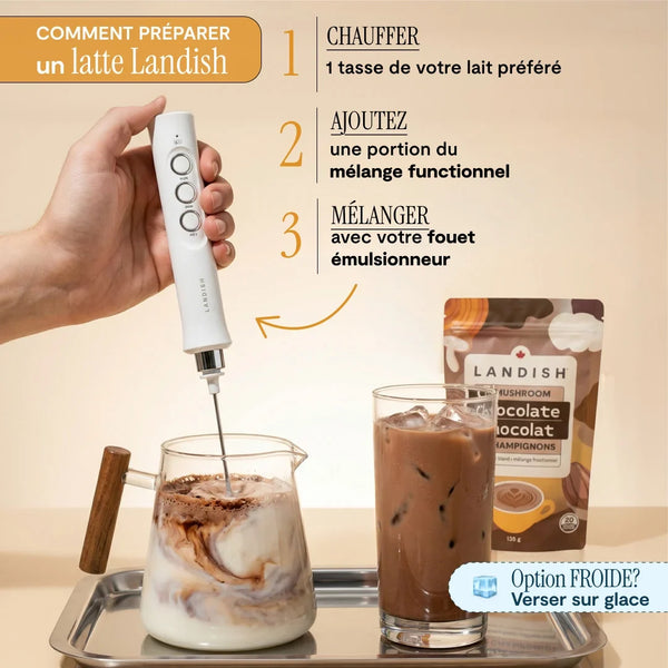 Chocolat Chaud aux 5 Champignons