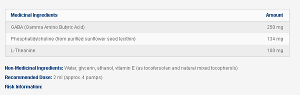 Liposomal Gaba avec L-Théanine