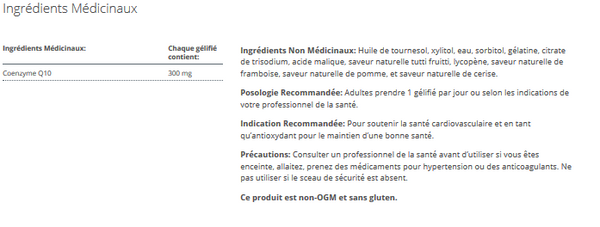 NutraGems CoQ10 300