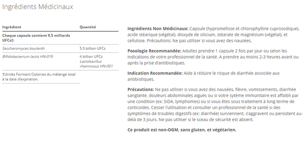 UltraFlora ACUTE CARE Probiotic