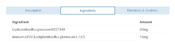 Flora Matrix Postbiotics
