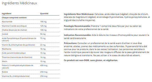 Vitamin B-Complex ( Anciennement Glycogenics )