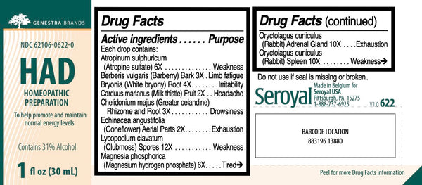 HAD (Adrenal Drops)