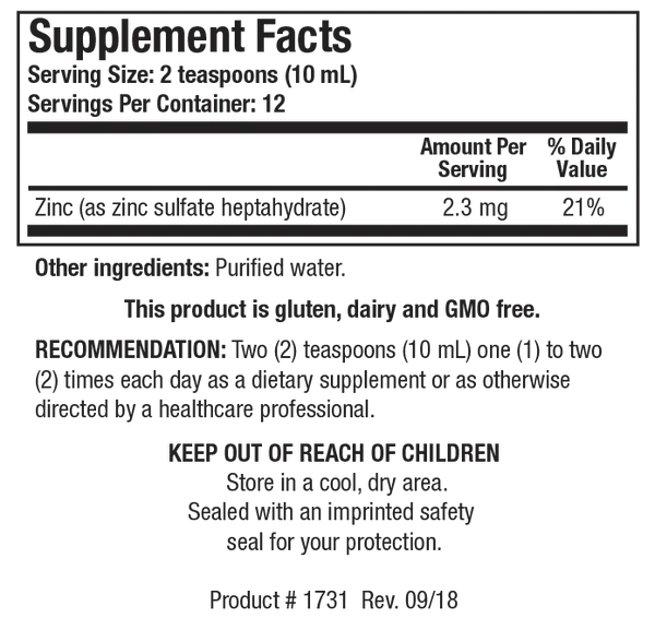 Aqueous Zinc