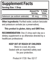 Aqueous Selenium