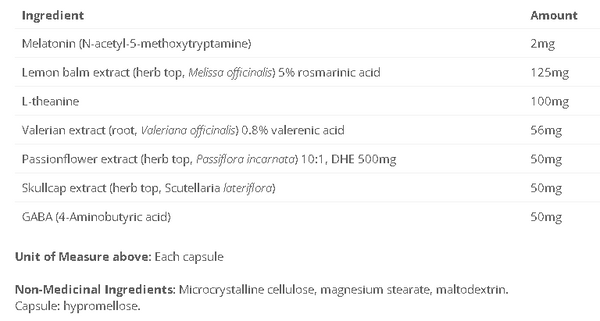 Sleep Matrix Melatonin