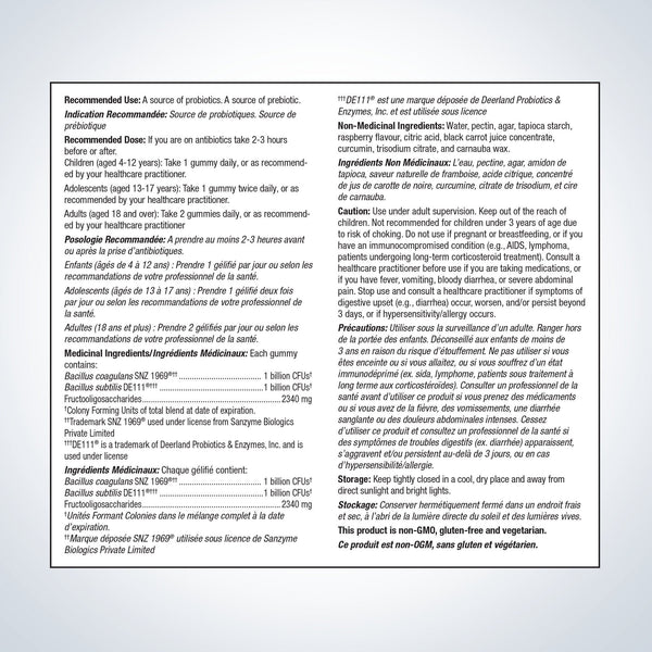 Ultraflora 3in1 Daily Probiotic gummie