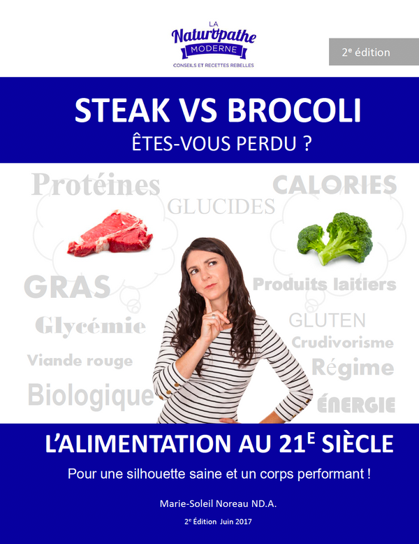 eBook: Livre Steak Vs Brocoli - Êtes-vous perdu ?