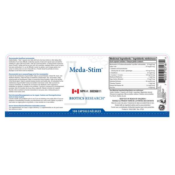 Meda-Stim (Thyroid and Metabolic)