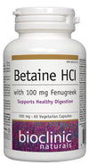 Betaine HCI avec 100 mg Fenugrec